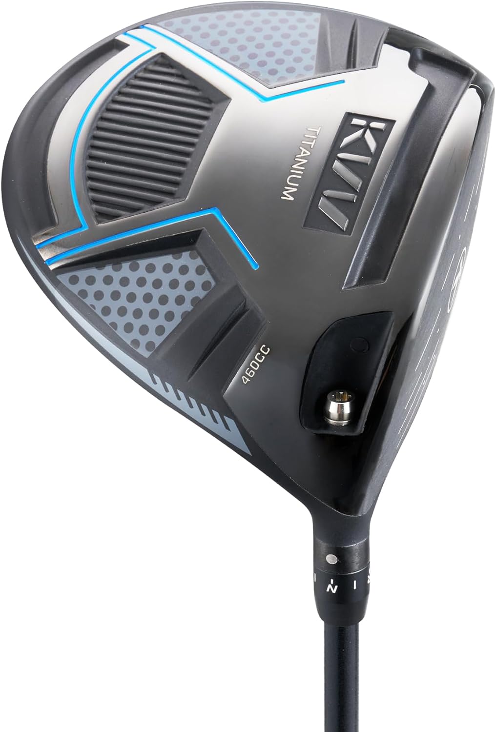 KVV 460CC Golf Driver Titanium Head, Carbon Shaft, Adjustable Tool Right Handed for Men