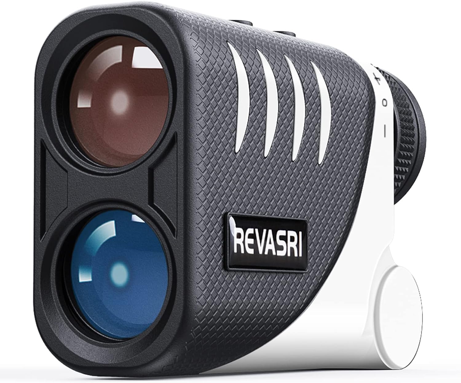 REVASRI Golf  Disc Golf Rangefinder with Slope and Pin Lock, Measure in Feet Yards Meters, 1500 Yards Laser Range Finder for Golfing, Disc Golf, Hunting, Archery, Shooting, with Battery(NF1500)