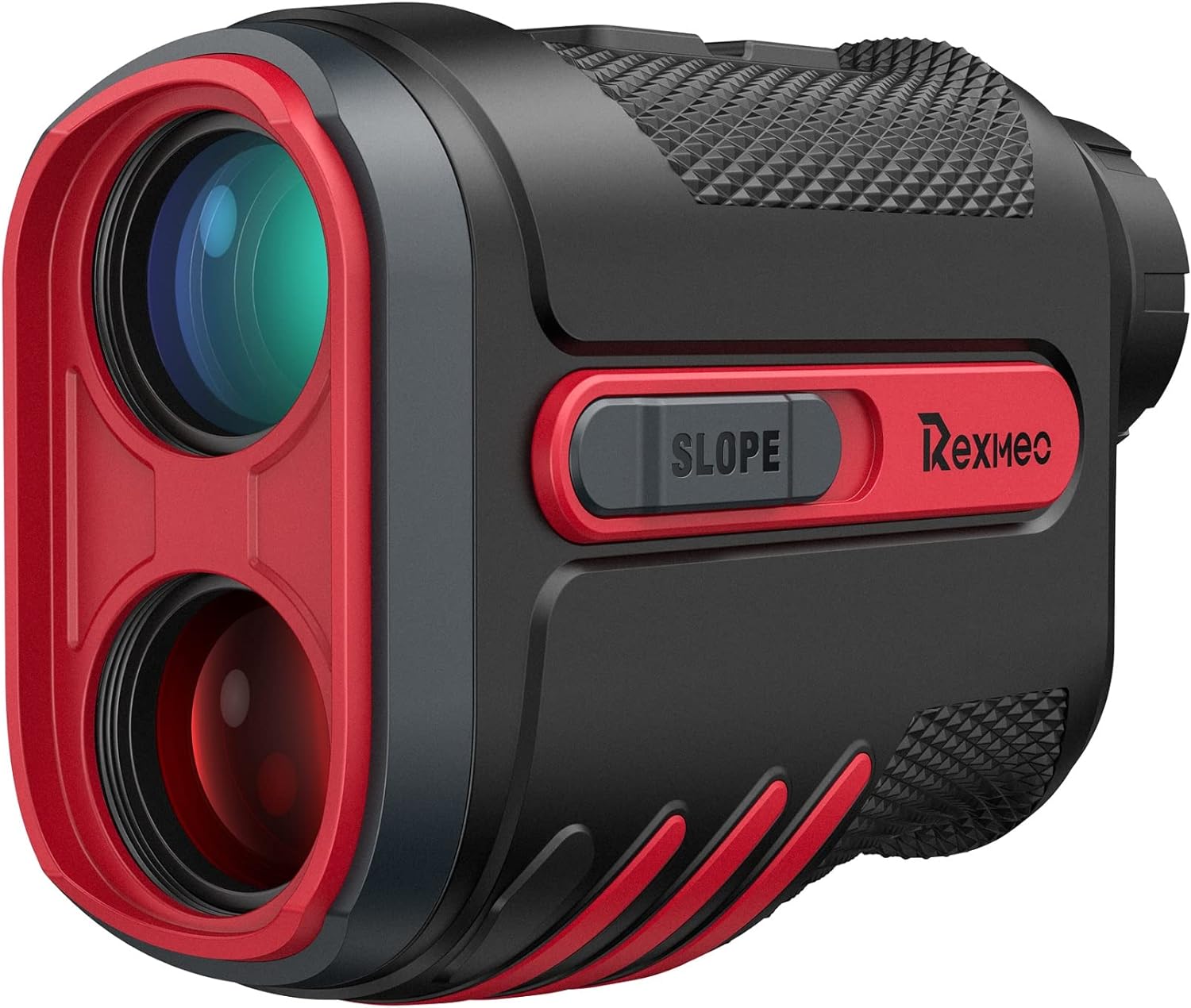 REXMEO Golf Rangefinder with Slope, USB C Rechargeable Laser Range Finder Golfing 1000Y with 6X Magnification, High-Precision Flag Lock Pulse Vibration, Magnet Stripe for Target Shooting and Hunting