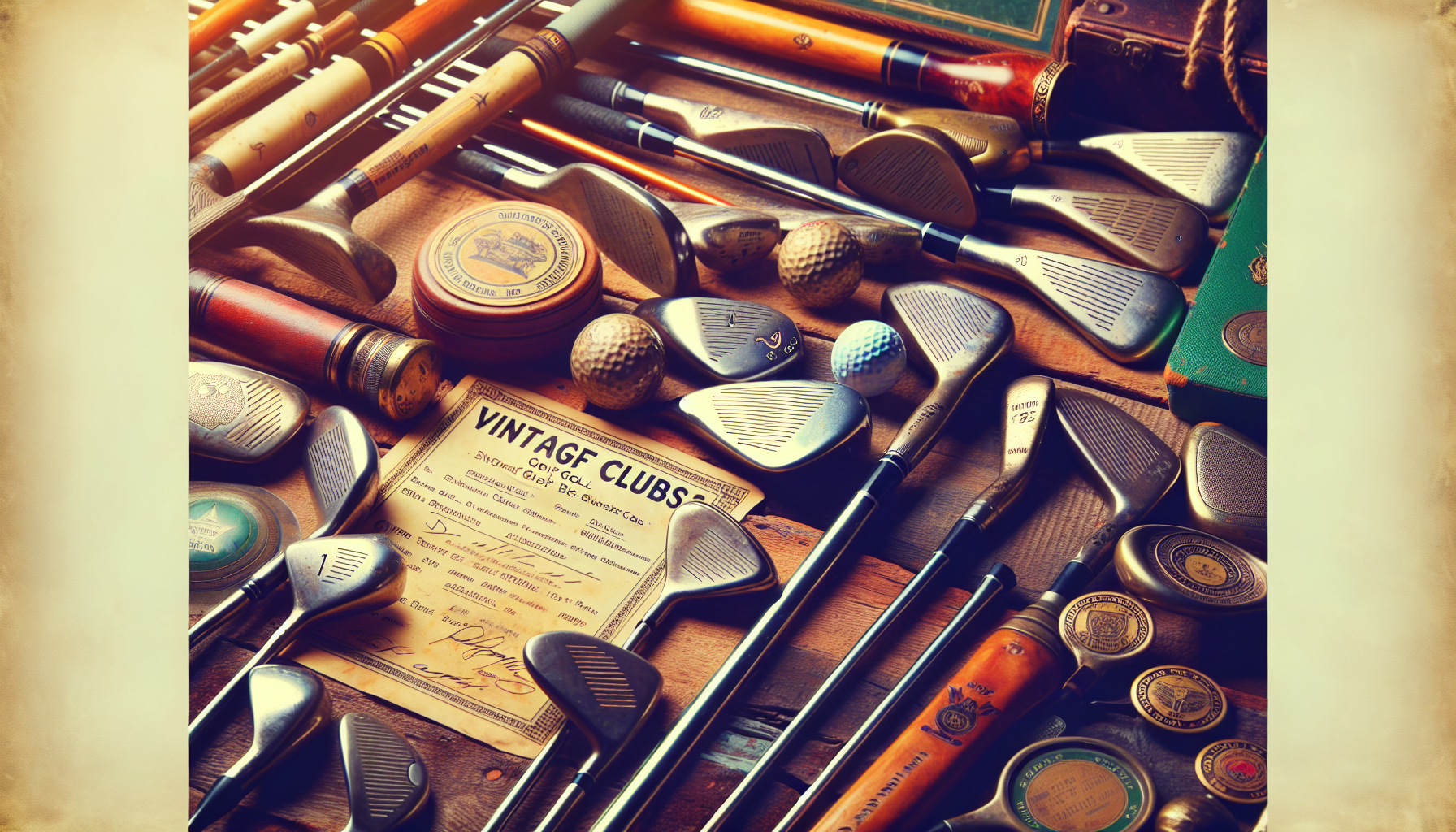 What Vintage Golf Clubs Are Valuable?