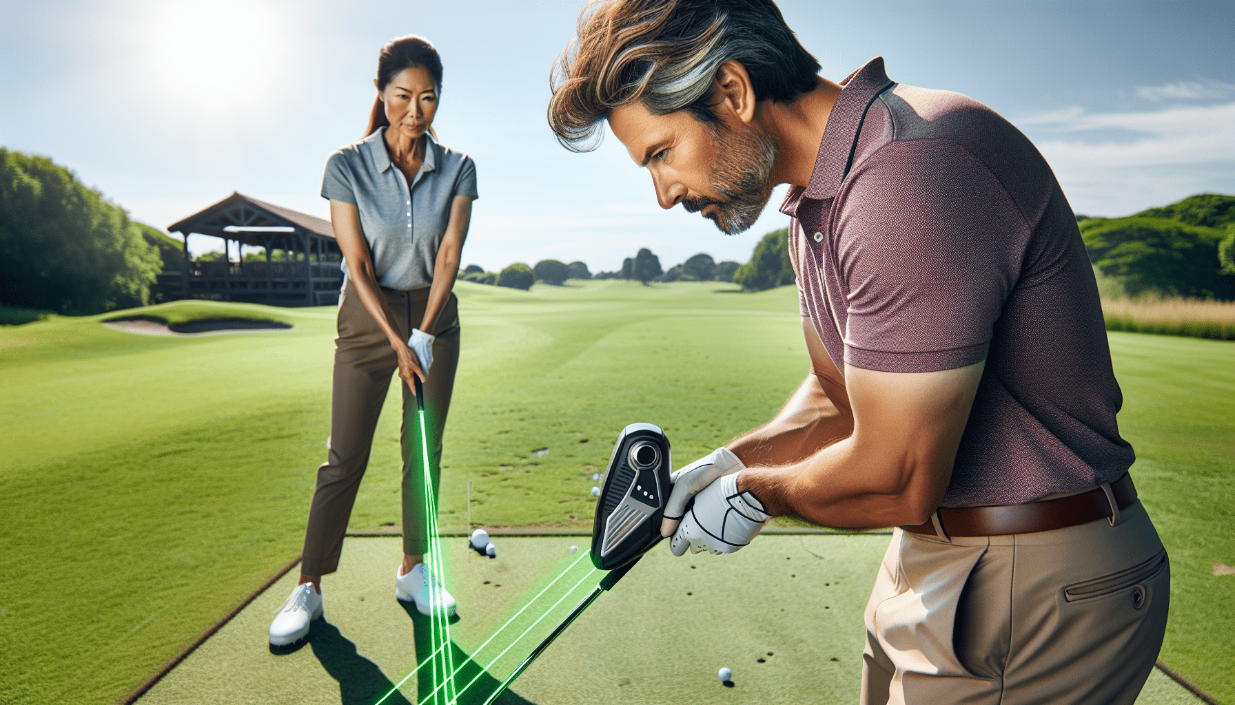 Improve Your Golf Swing with Laser Training Aid