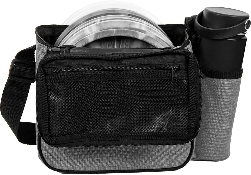 Disc Golf Starter Set with Bag | Dynamic Discs Disc Golf Set - Includes Frisbee Golf Bag, Driver, Midrange, Putter, Towel,  Mini Disc Golf Equipment (Heather Gray) (3 Discs)