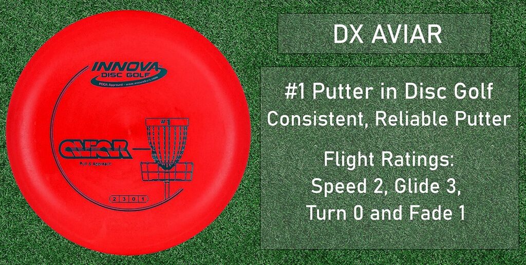 INNOVA Disc Golf Starter Set – Colors May Vary 160-180g – DX Putter, Mid-Range, Driver PDGA Approved Disc Golf Set