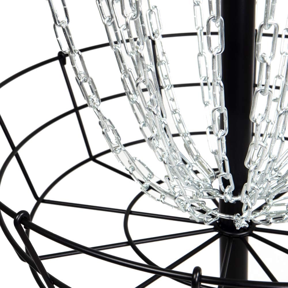 MVP Disc Sports Black Hole Lite 24-Chain Disc Golf Basket Target