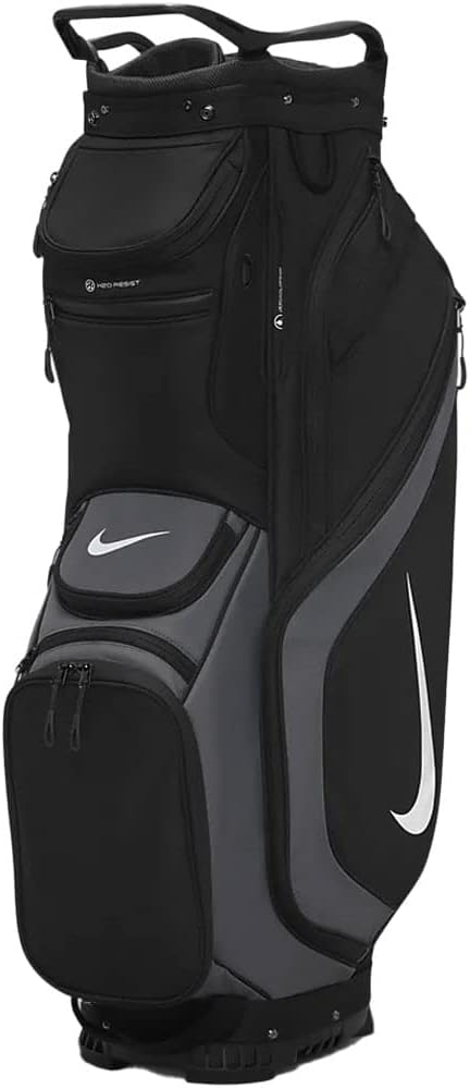 Nike Performance Cart Golf Bag Black | Gray | White Review